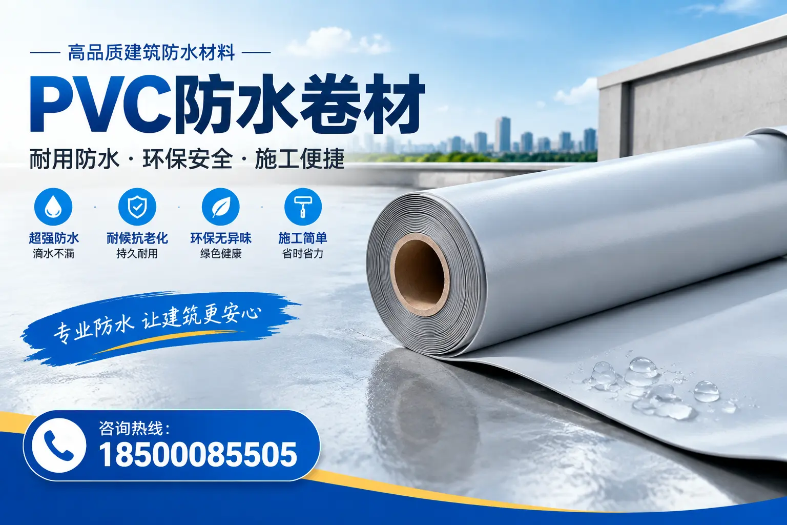 PVC防水卷材选型对比：如何做出明智选择？临沂指南